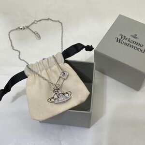 Vivienne Westwood Silver Pendant Necklace